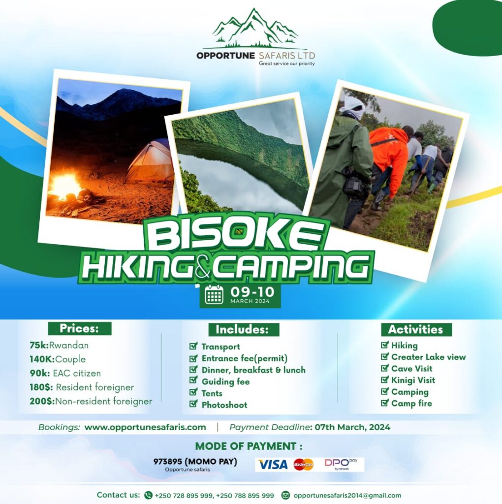 Bisoke Hiking and Camping