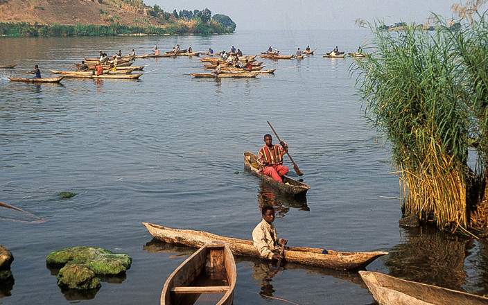 Traditional fishing experience on Lake Kivu Rwanda